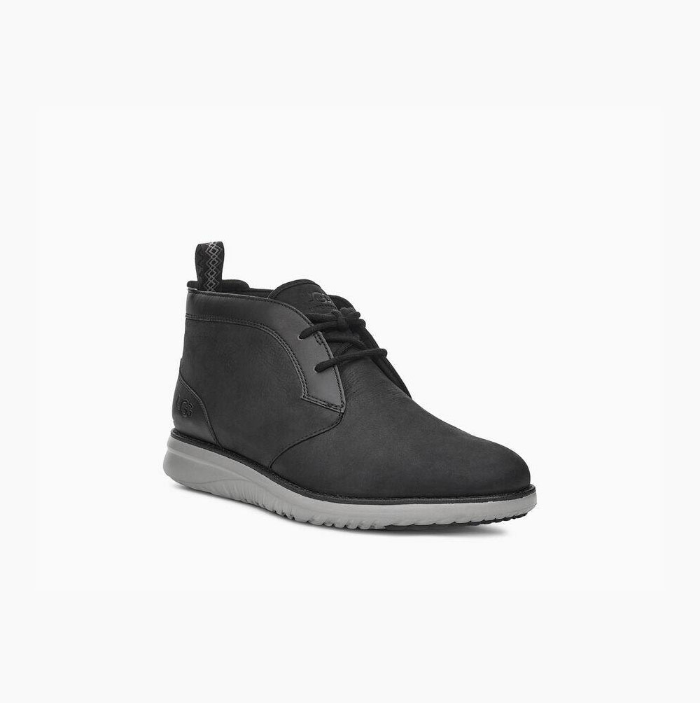 UGG Union Chukka Black Boots for Men (ZEVS07281)